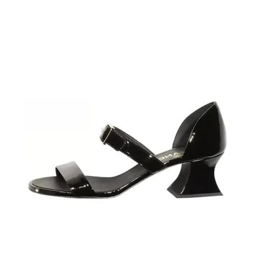 CHANEL Стильные Сандалии Женские Черные