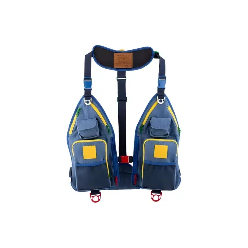 Levi's LEGO Group Коллаборация Полиэстер Сумка через плечо Sling Сумка Обычный Мужской Синий