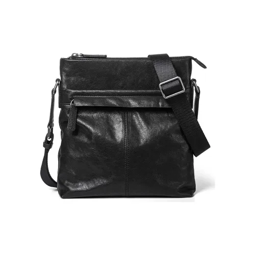 DOSRFINI Сумка через плечо из коровьей кожи стандартная мужская