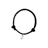 Счастливый браслет для пары, черного цвета