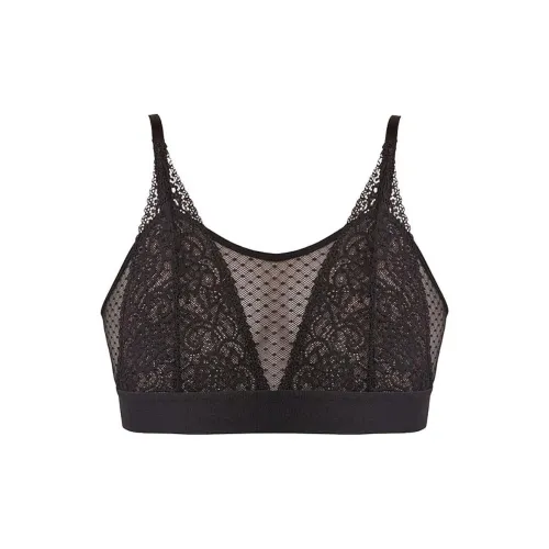 Victoria's Secret Maggie Кружево Bralette Черный Бюстгальтер Женский Черный