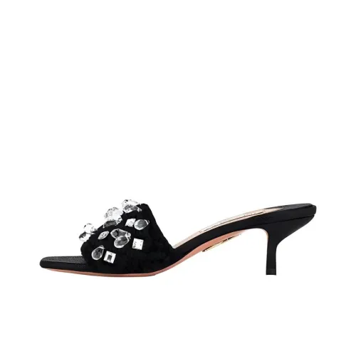 AQUAZZURA Слипоны Черные Женские