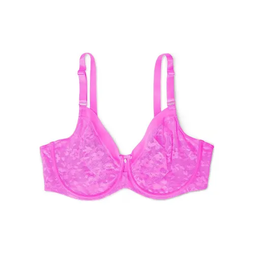 Victoria's Secret CURVY Couture Smooth Lace Без подкладки Бюстгальтер Розовый Бюстгальтер Женский Розовый Розовый