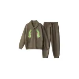 Мужской Henley-Крокодил Datura Коричневый