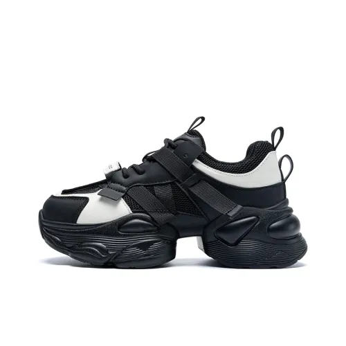 ZHR Сверкающая галактика Амортизация And Дышащий Низкий Топ Толстая подошва Кроссовки Женские