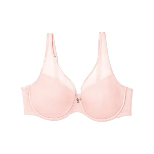 Victoria's Secret CURVY Couture Прозрачная Сетка Plunge T Рубашка Бюстгальтер Розовый Бюстгальтер Женские Розовый