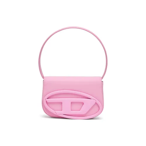 DIESEL Кожа Портативный Crossbody Сумка Сумка через плечо Женская Розовая