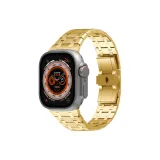 Нержавеющая сталь, дорожка, застежка-бабочка, ремешок [Золотой]