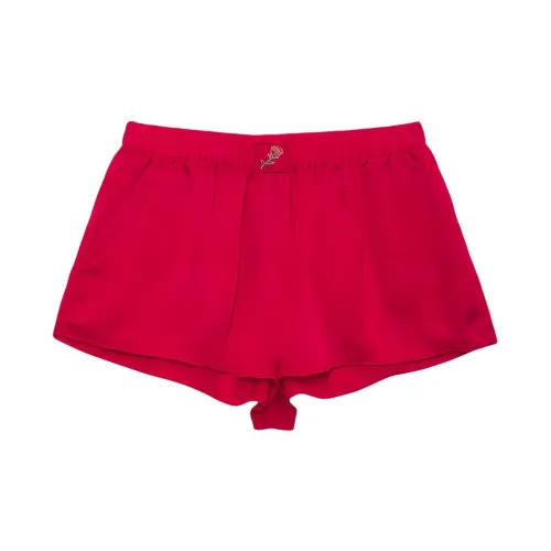 Victoria's Secret Rosebud/Красный Женские Пижамные Брюки