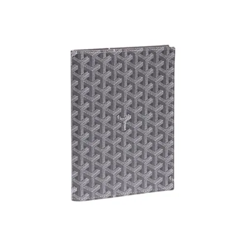 GOYARD Холст Телячья кожа Хранение Сумка Унисекс Серый