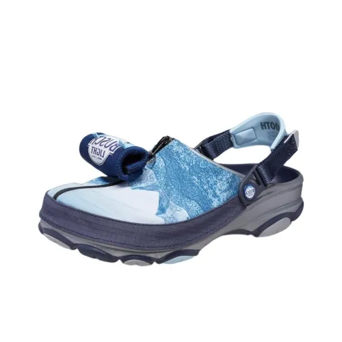 Crocs All Terrain Clog Casual Low Top Синий Белый Унисекс