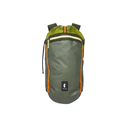 Cotopaxi 20L Альпинизм Двойной Плечо На открытом воздухе Сумка Рюкзак Переработанный нейлон Темно-зеленый Унисекс