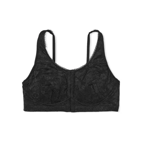 Victoria's Secret Центральная часть BY Victoria Гладкий Бюстгальтер после мастэктомии Черный Бюстгальтер Женские Черный