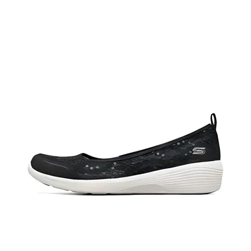 Skechers Arya Low Топ Повседневная обувь Женская Черная