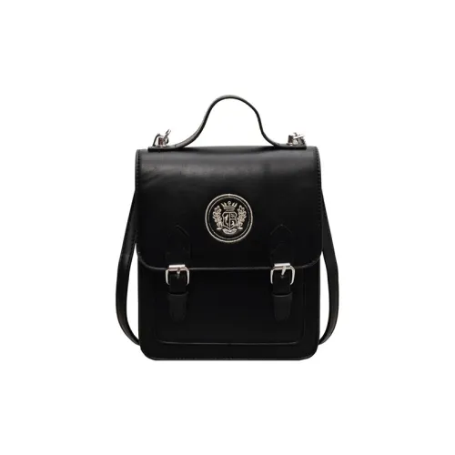 MINLUBAOLUO ПУ (полиуретан) Рюкзак Стандартный Женский Черный Кофейный