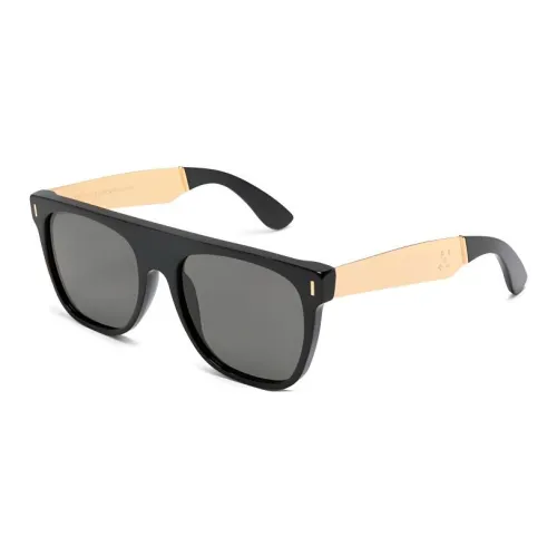 Retrosuperfuture Квадратные Солнцезащитные Очки Женские Черные