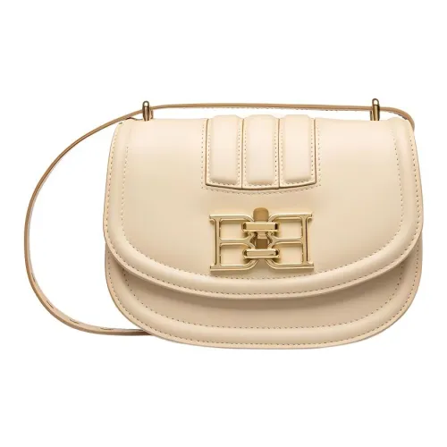 BALLY Baily Телячья кожа Портативная Сумка через плечо Сумка через плечо Мини Женская Светлый Бежевый