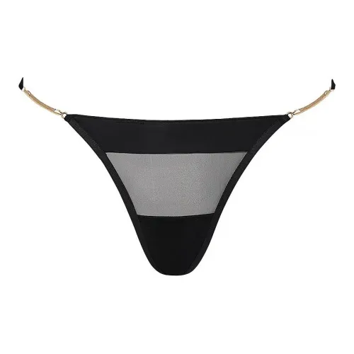 Victoria's Secret Raine Стринг Panty Черный Женское нижнее белье 1 упаковка Черный