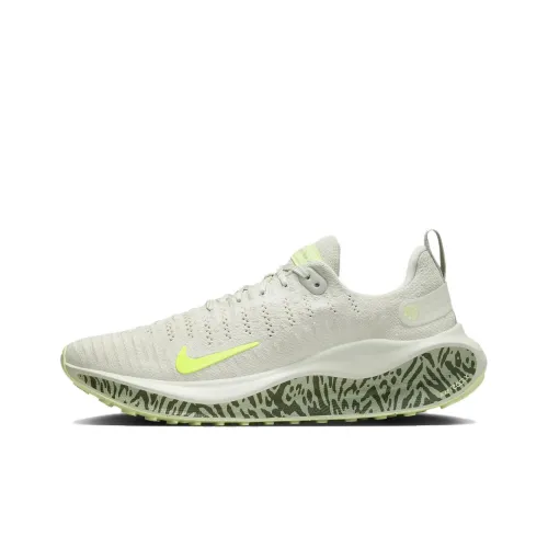 Nike Reactx Infinity 4 Slip-Resistant Низкие Беговые Кроссовки Женские Серый Зеленый