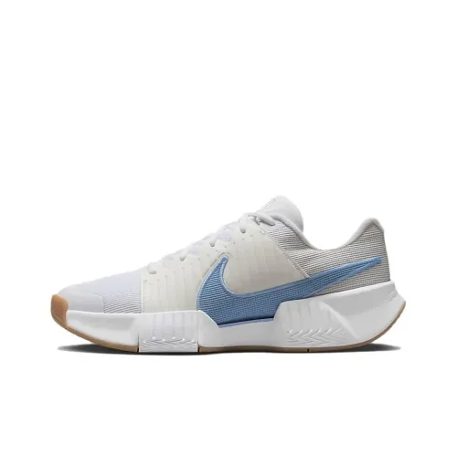 Nike GP Challenge Pro Challenge Pro Амортизация Низкий Топ Теннисные Кроссовки Мужские Белый Синий