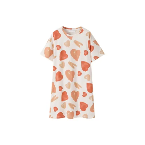 Huggy Kissy Ночная сорочка Женская Ванильный Желтый