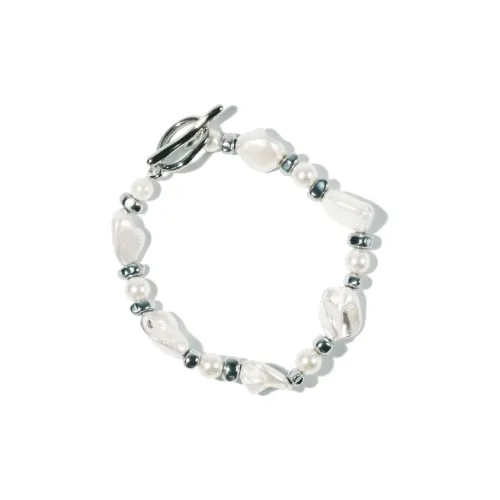 Get'em ON Гальванизированная Жемчужная Раковина Браслеты Унисекс