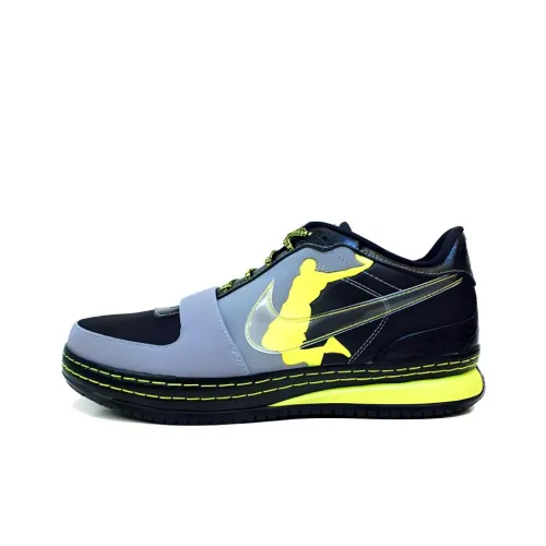 Nike Lebron 6 Low Dunkman Нескользящий Легкий Низкий Топ Винтажные Баскетбольные Кроссовки Мужские Черный Синий