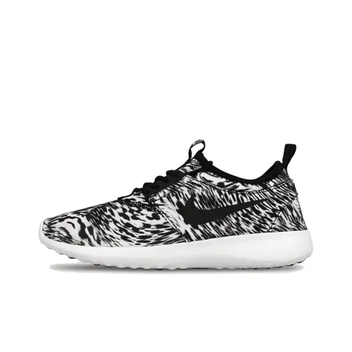 Nike Juvenate Shock Absorbers Slip-Resistant Abrasion-Resistant Low-Top Беговые кроссовки Женские Черный Белый