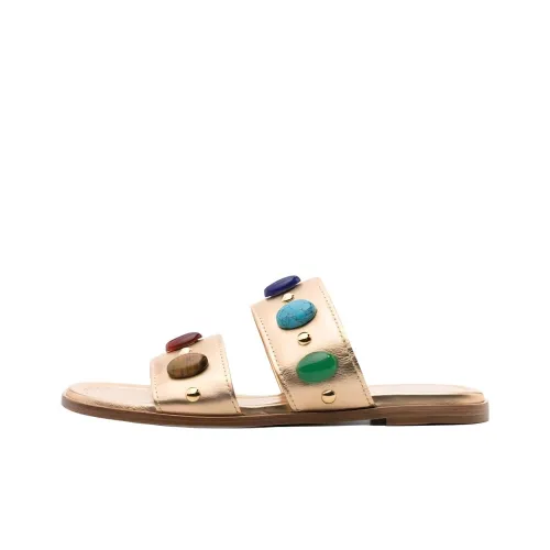 GIANVITO ROSSI Слипоны Женские Золотые