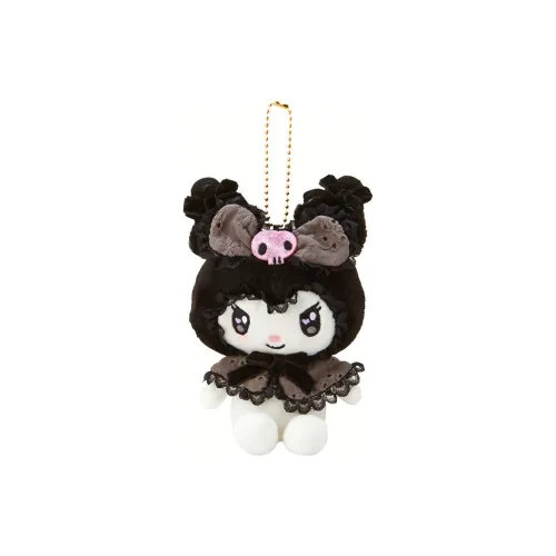 Sanrio Kuromi Талисман Кукла Плюшевая Брелок 12 см Высота