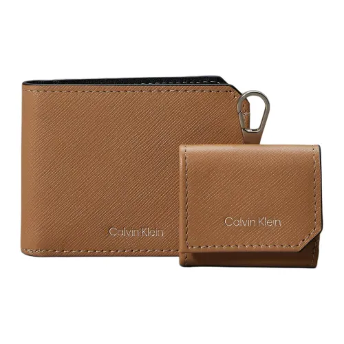 CK Calvin Klein Saffiano кожа кошелек мужской Donkey