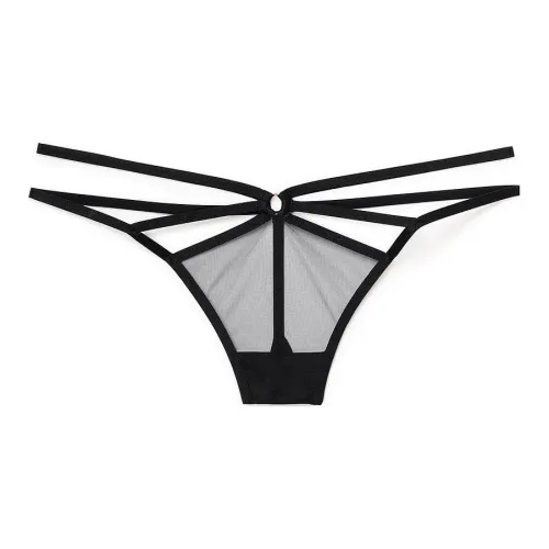 Victoria's Secret ADORE ME NEW! Ashlyn STRING Panty Трусы Женские 1 Пачка Глубокий Черный Ворон
