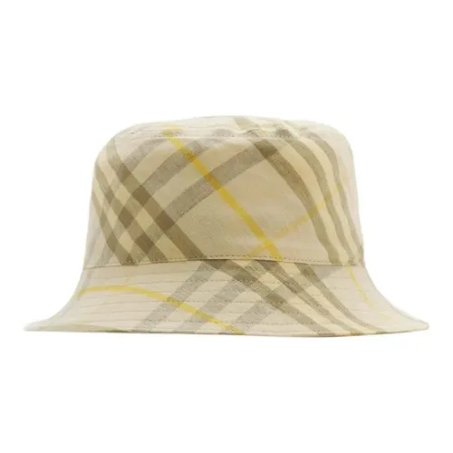 Burberry Шляпы ведра из льна Мужские