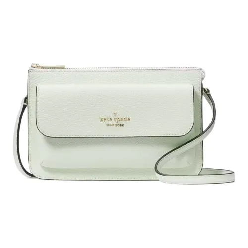 Kate Spade Leila Кожа Сумка через плечо Маленькая Женская Лайм Шербет Цвет