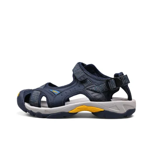 HUMTTO Пляжные сандалии Мужские Темно-синие