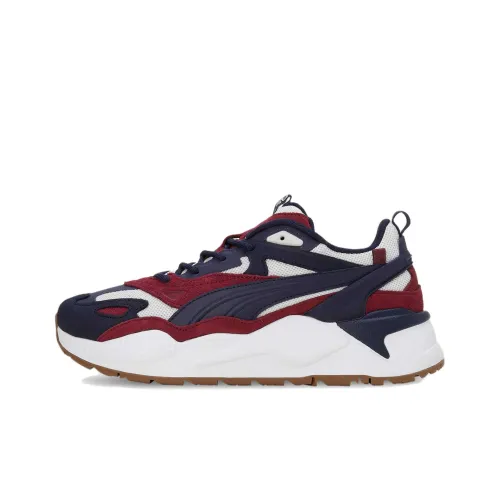 PUMA RS X Efekt PRM Low Топ Повседневная обувь Унисекс Белый Красный Синий