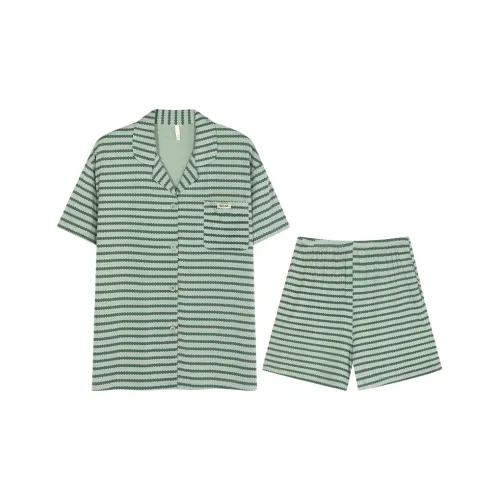 William Pajama Комплект Женский Зеленый