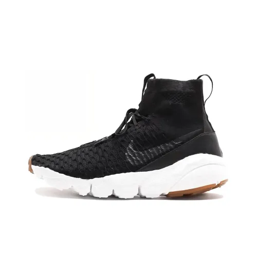 Nike Footscape Magista Non Slip Легкий Высокий Топ Повседневный Мужской Черный