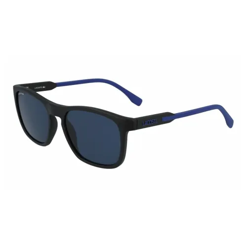 LACOSTE Nylon Rectangular Sunglasses Men's Black
