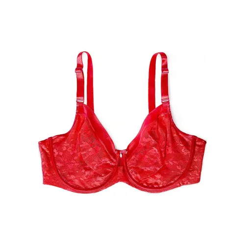 Victoria's Secret CURVY Couture Smooth Lace Без подкладки Бюстгальтер Красный Бюстгальтер Женский Красный Красный