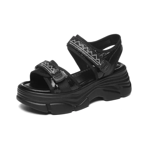 Golden Silk Rabbit Пляжные сандалии Женские