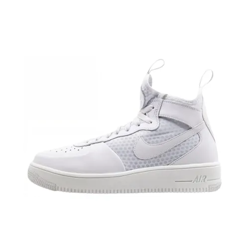 Nike Air Force 1 MID Топ Скейтборд Кроссовки Унисекс Белый