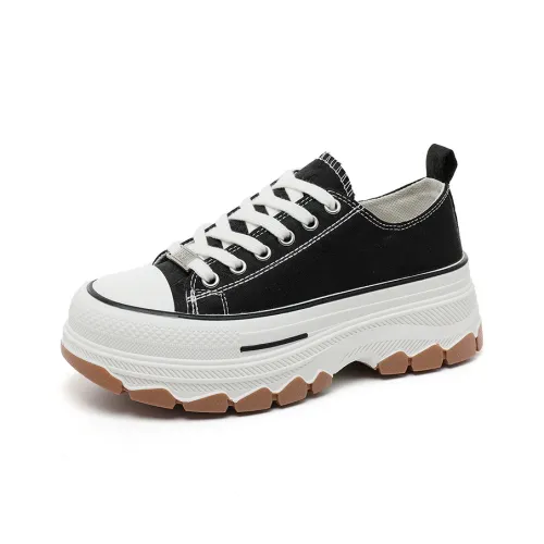 QITUMAUL Low-Top Canvas Shoes Women's