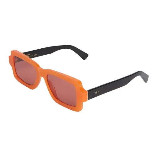 Retrosuperfuture Квадратные Солнцезащитные Очки Мужские Оранжевые