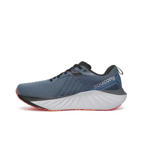 Saucony TRIUMPH Victory 22 Low Топ Тренировки Для Беговых Тренировок Обувь Мужская Синие Серые