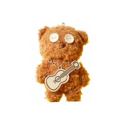 UNIVERSAL Studios Minions TIM Bear Кукла в стиле гитары плюшевая подвеска 12 см высота