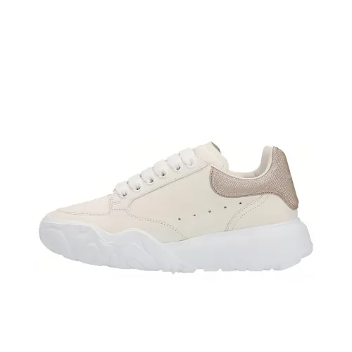 Alexander McQueen Court Trainer Court Low Топ Спортивная повседневная обувь Женская Бежевая