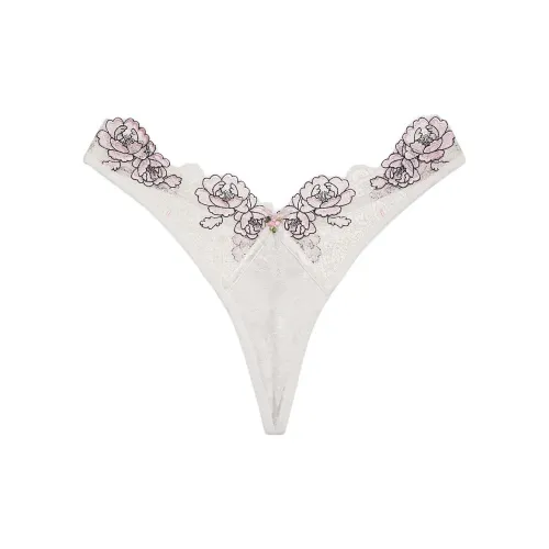 Victoria's Secret FOR LOVE LEMONS Matilda Стринг Panty Белый Трусы Женские 1 Пачка Белый