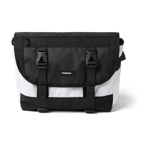 COMBACK Полиамид Сумка через плечо Средняя Унисекс Белый Черный