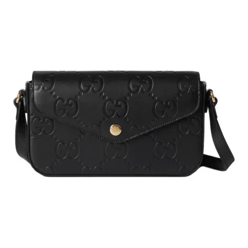 GUCCI Кожа Сумка через плечо Мини Унисекс Черный